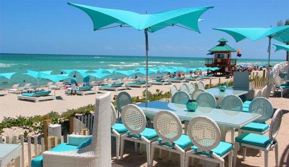 Bar y Restaurante Bella Beach Club en Miami