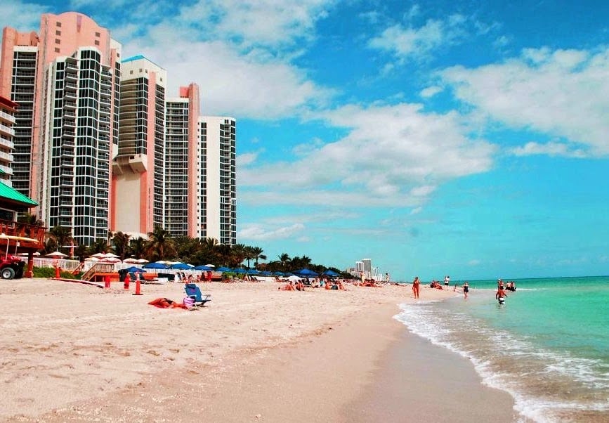 Sunny Isles Beach en Miami en Florida