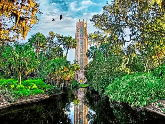 Bok Tower Gardens na Flórida