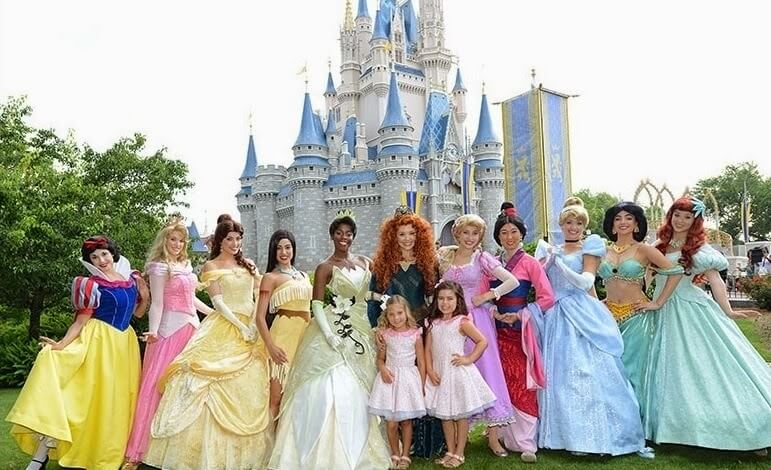 Donde encontrar alas princesas de Disney