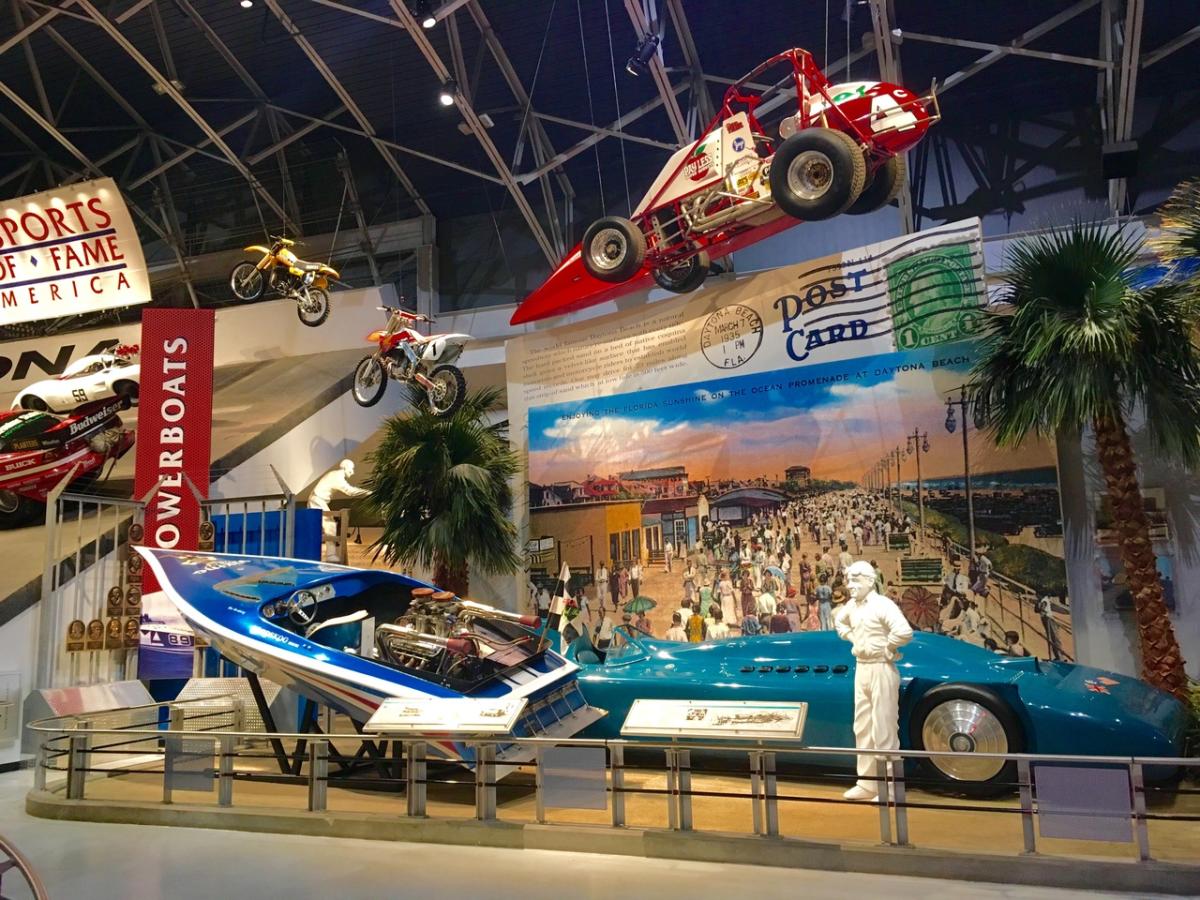Museu do Daytona International Speedway na Flórida