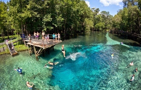 Parque Blue Spring en Florida