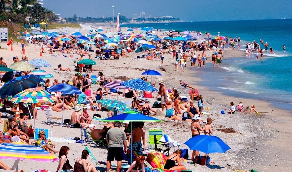 Playas de Miami en Junio