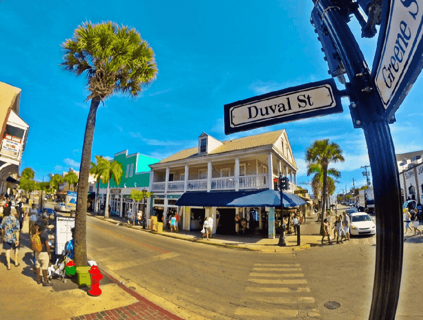 Duval Street en Key West
