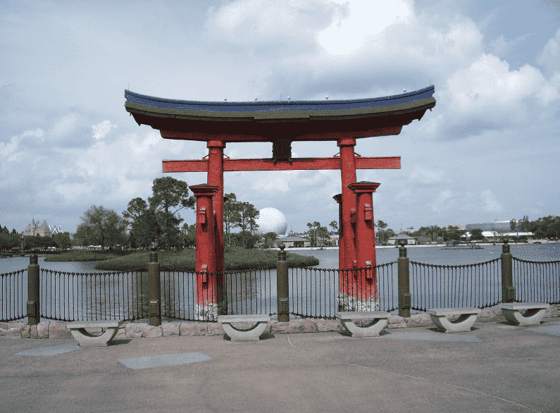 Pabellón de Japón en Epcot en Orlando