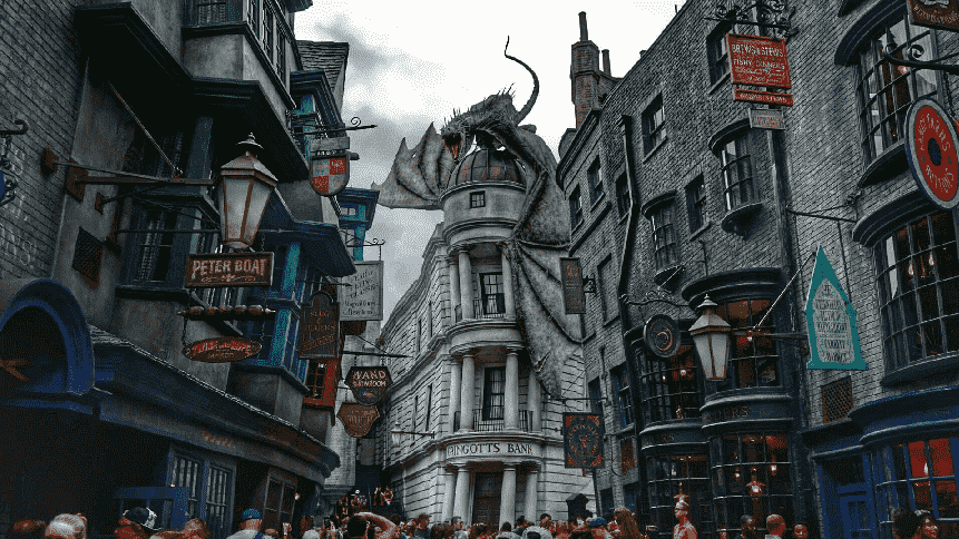 Callejón Diagonal de Harry Potter en Orlando