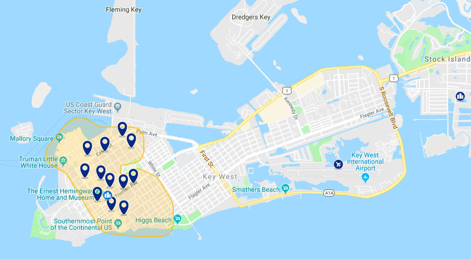 Donde hospedarte en Key West: los mejores hoteles