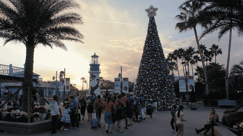 Navidad en el Sea World en Orlando