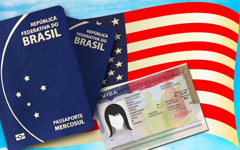 Visto e passaporte para os EUA