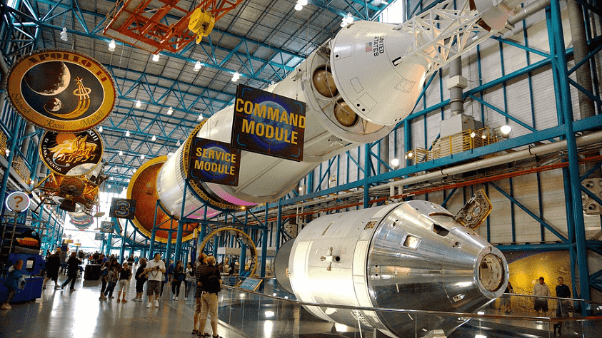 Interior do parque da Nasa - Kennedy Space Center