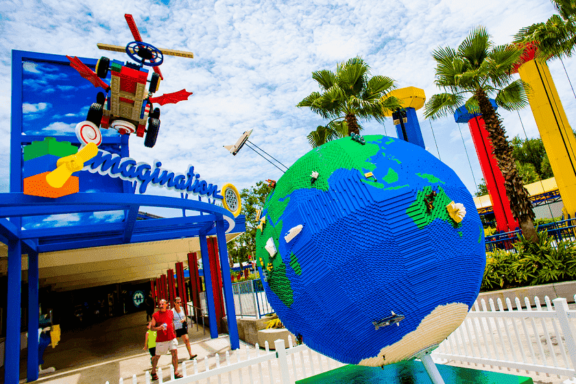 Área do parque Legoland Florida