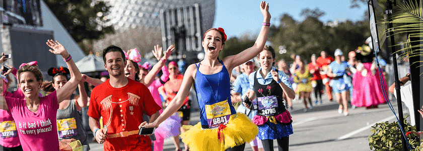 Meia maratona das princesas Disney em Orlando
