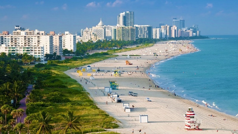 Miami Beach na Flórida