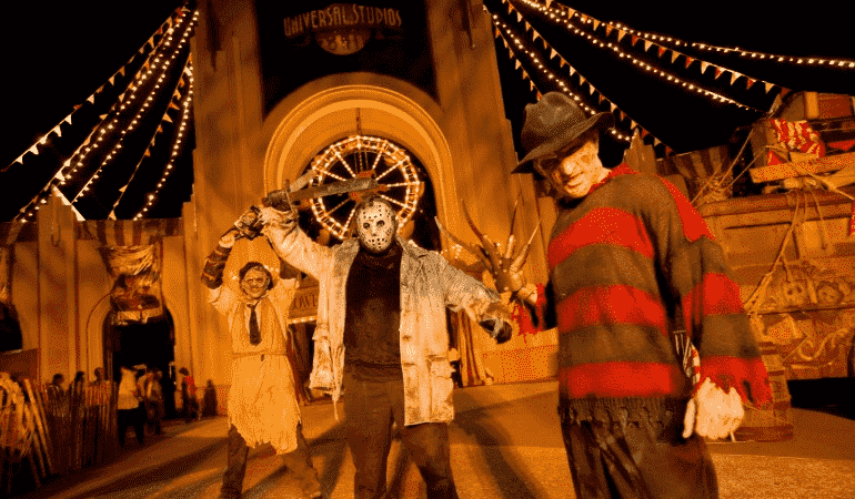 Monstros no Halloween da Universal Orlando