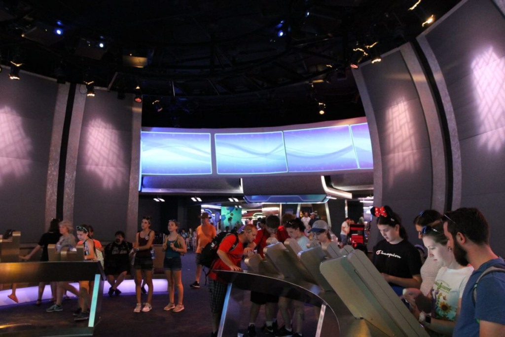 Final do Spaceship Earth no Epcot da Disney Orlando