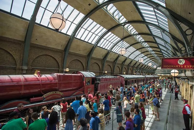 Trem de Hogwarts Express - Hogsmeade Station