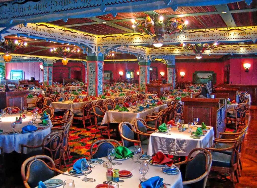 Restaurantes do cruzeiro Wonder da Disney