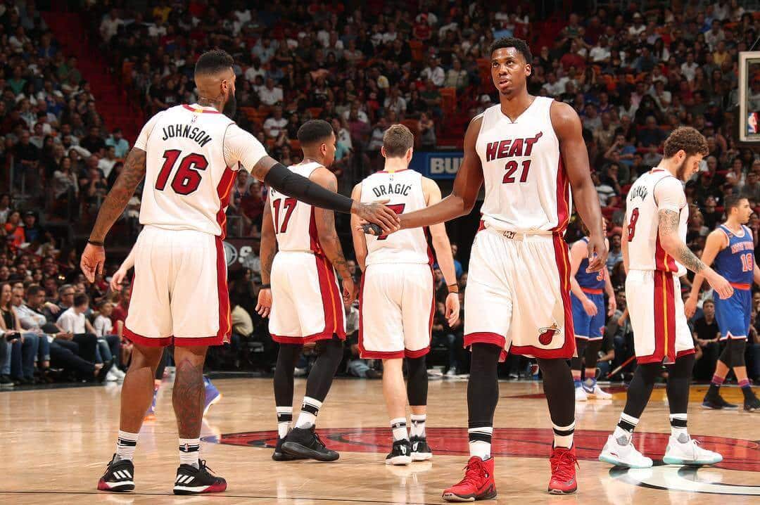 Jogadores da NBA do Miami Heat