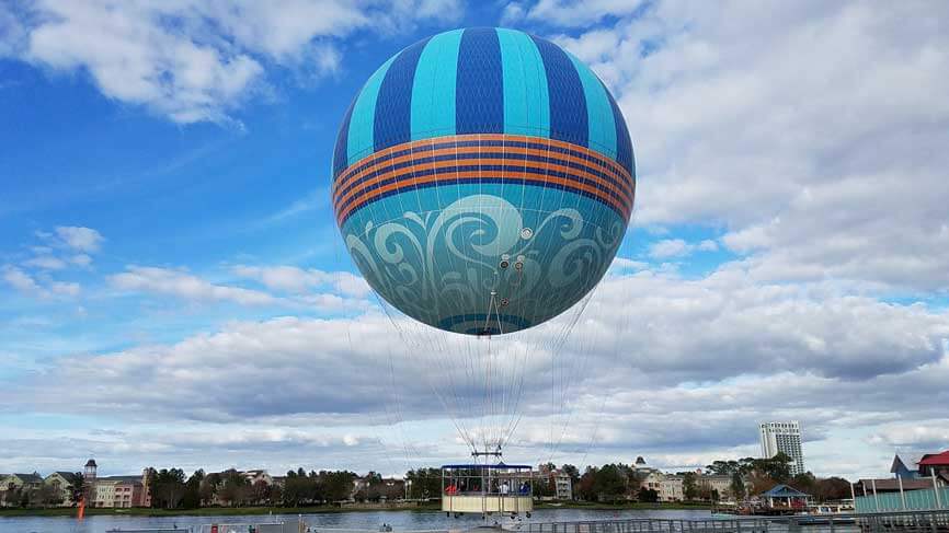 Balão na Disney Springs