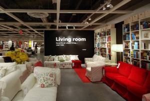Interior da loja Ikea em Miami: Produtos