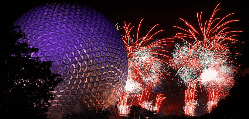 Ano-Novo no Epcot da Disney Orlando