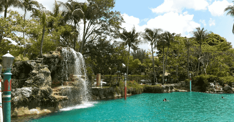 Venetian Pool em Miami: A maior piscina artificial da Flórida