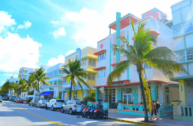 Restaurantes na Ocean Drive em Miami
