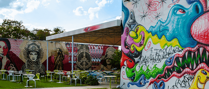 Arte em Wynwood Walls em Miami