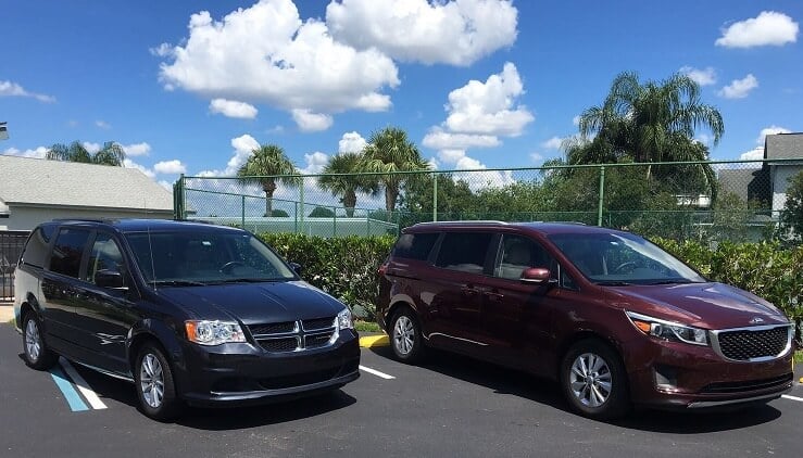 Carros para serviço de transfer em Tampa