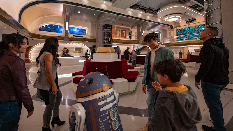 Interior do Hotel de Star Wars na Disney Orlando