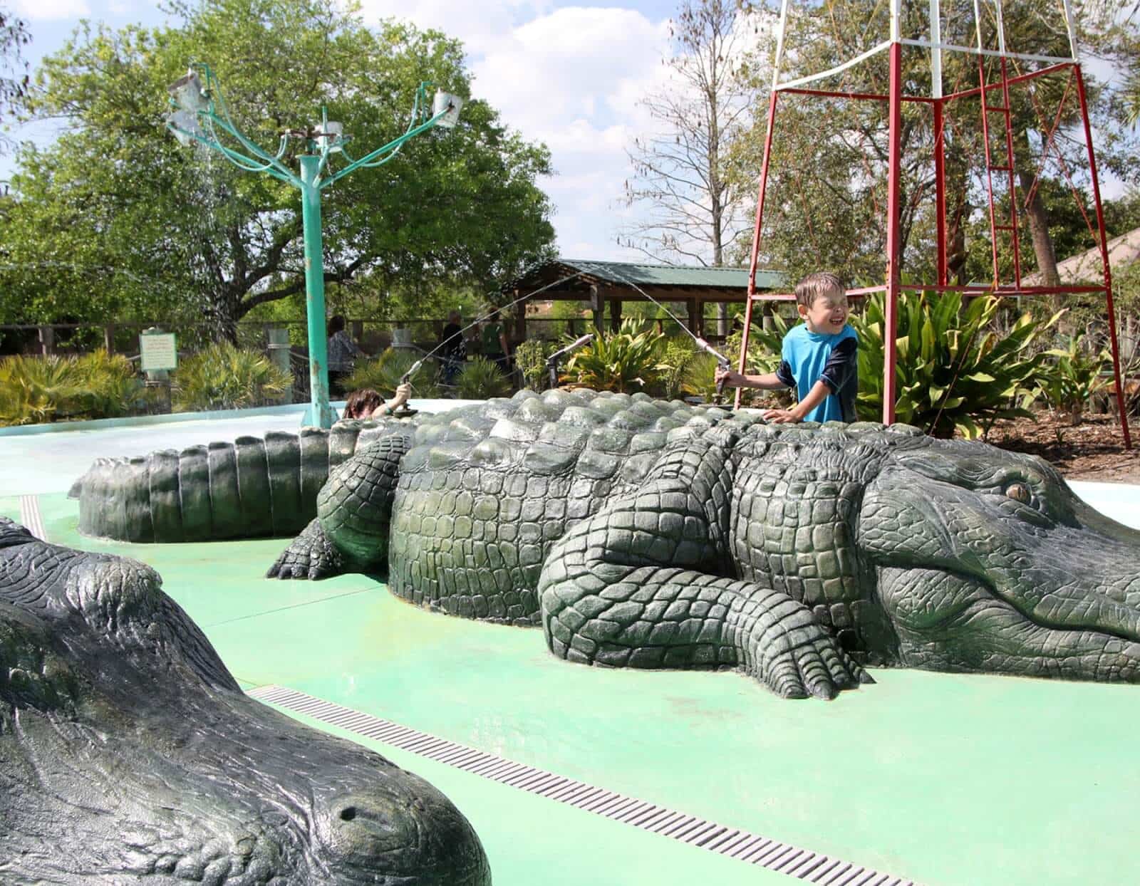 Parque Gatorland em Orlando