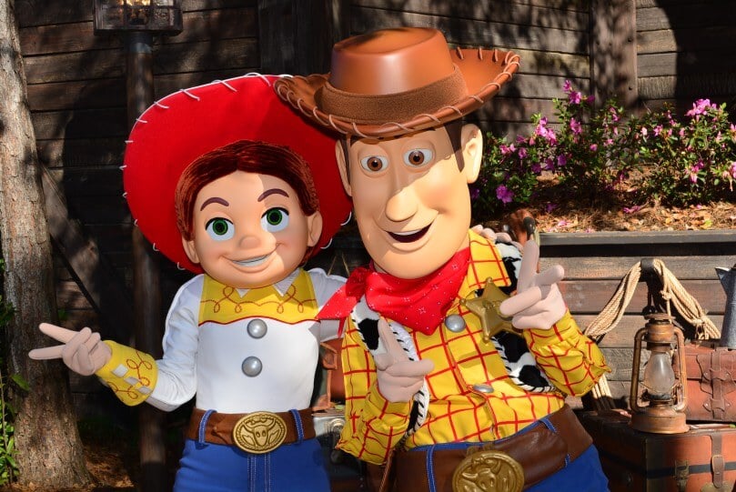 Personagens na Toy Story Land