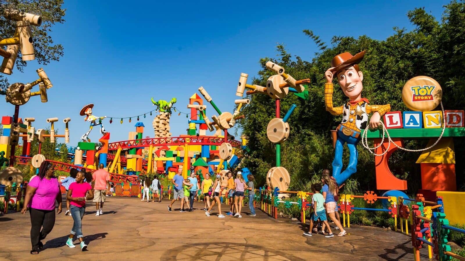 Toy Story Land no Hollywood Studios da Disney em Orlando