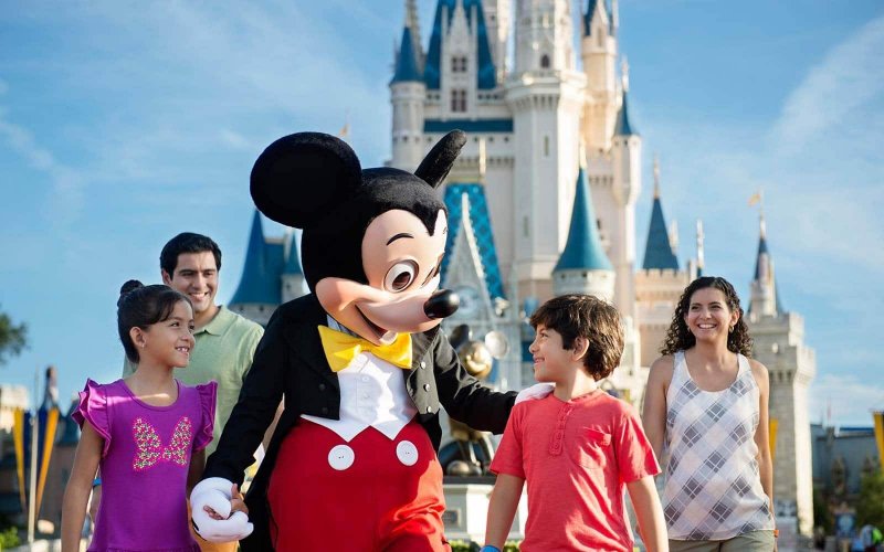Família da Disney em Orlando
