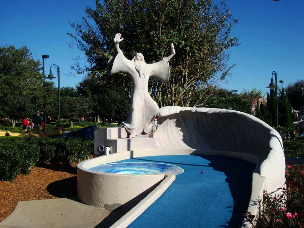 campo de Golfe no Disney’s Fantasia Gardens em Orlando