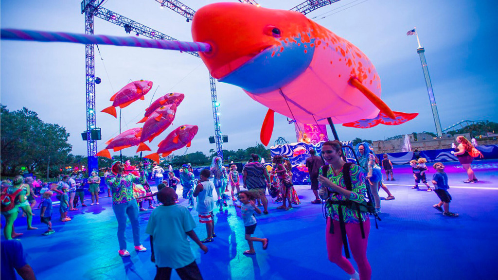 Atrações do Electric Ocean: o evento de verão do parque SeaWorld Orlando