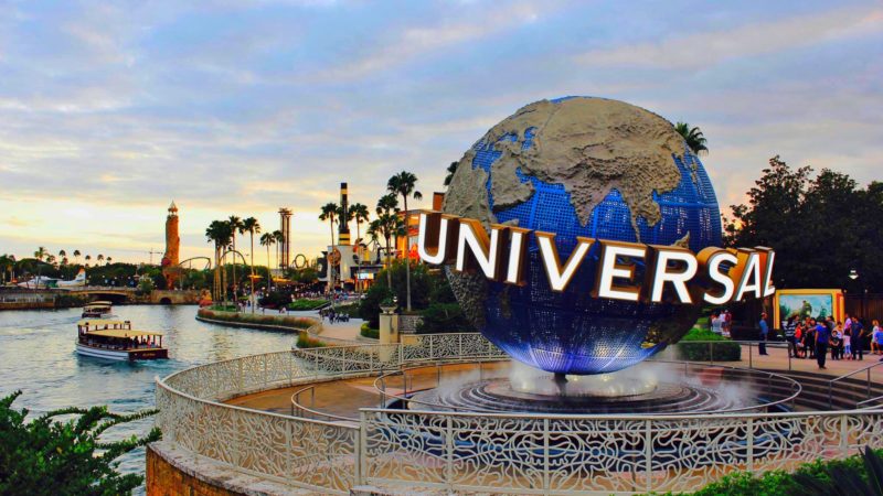 Entrada da Universal em Orlando