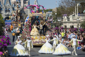 Parada de feriado na Disney em Orlando