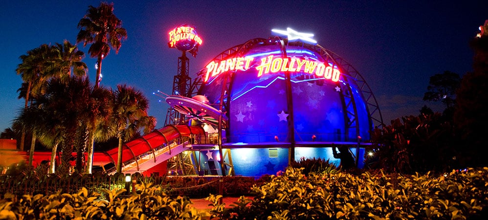 Planet Hollywood na Disney Springs