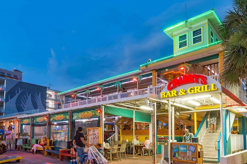 Restaurante Crabby’s Bar & Grill em Clearwater
