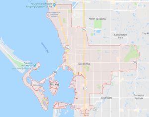Mapa de Sarasota