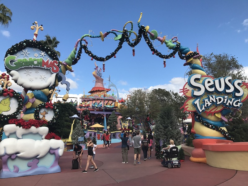 Natal no Universal Studios em 2019 - Seuss Land