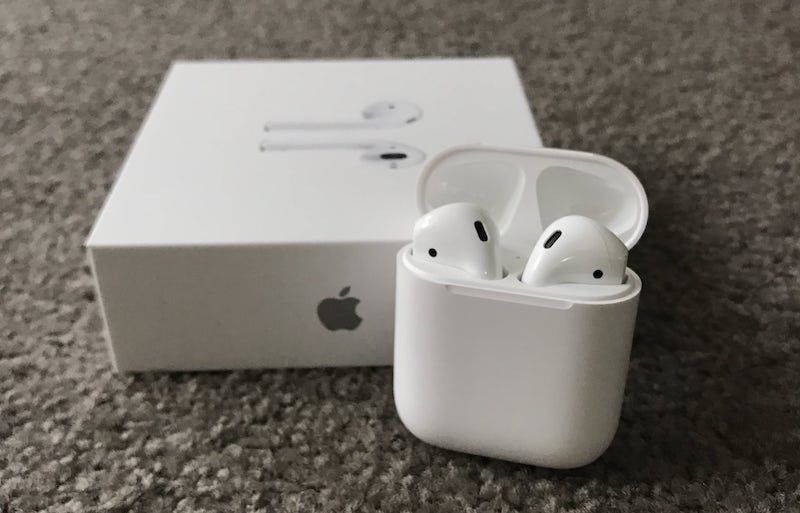 Fones de ouvido AirPods da Apple
