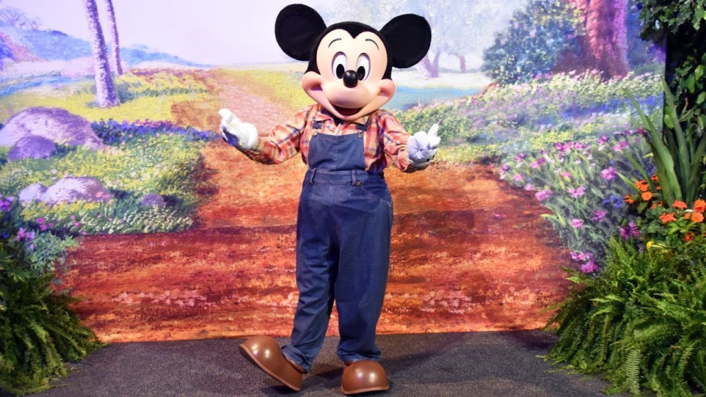 Mickey de fazendeiro no Epcot da Disney Orlando