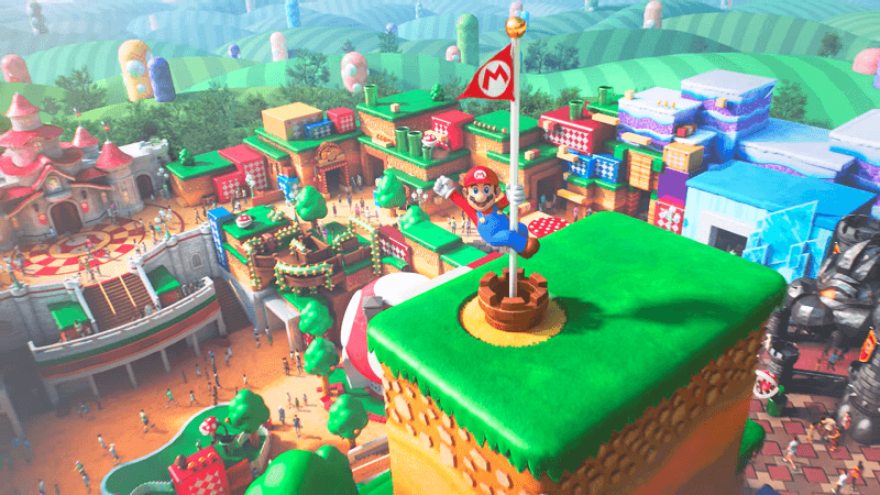 Área da Universal Super Nintendo World