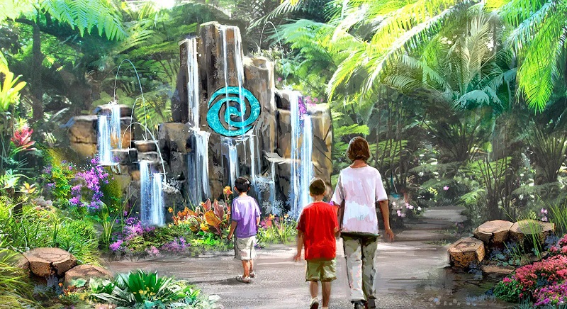 Ideia da Atração Moana: Journey of Water na Disney Orlando