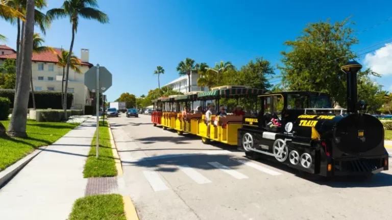 Trem turístico de Key West