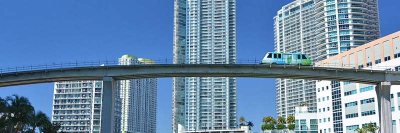 Metromover em Miami