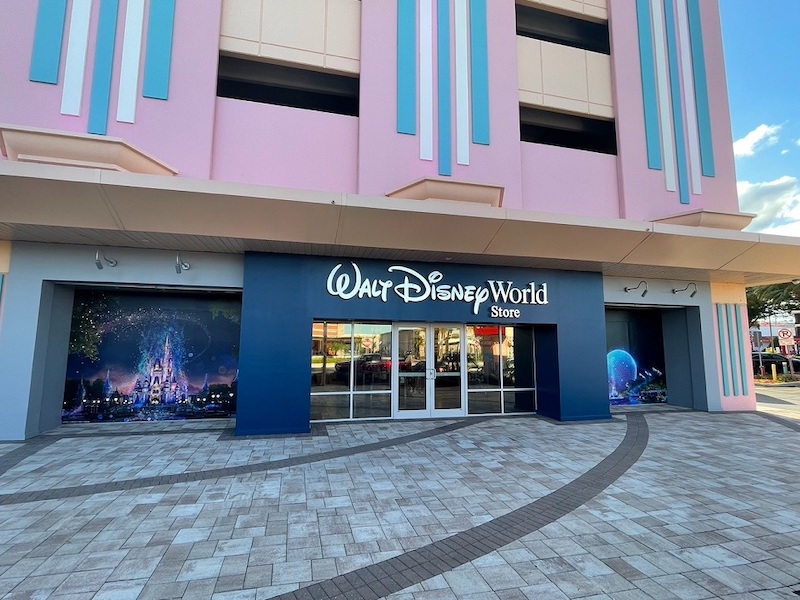 Fachada da loja Walt Disney World na International Drive em Orlando