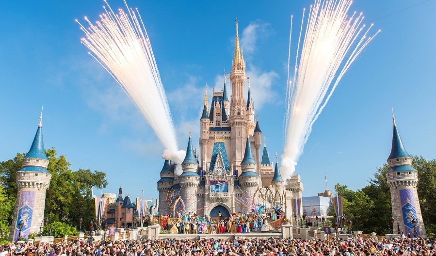 Show no Magic Kingdom da Disney em Orlando